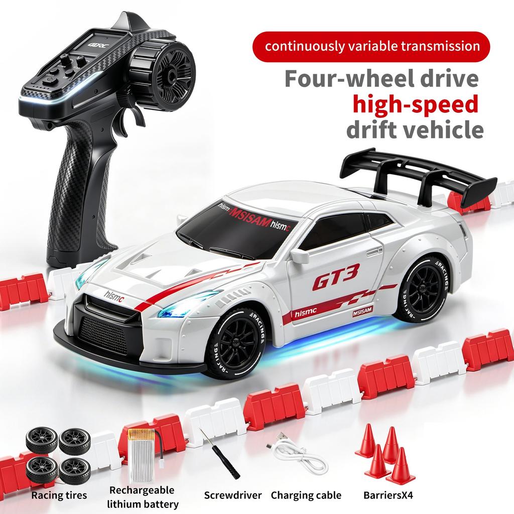 1:43 4D RC Full Scale Mini Drift Remote Control Car 4WD APP Control Racing Car Children's Toy Car Male