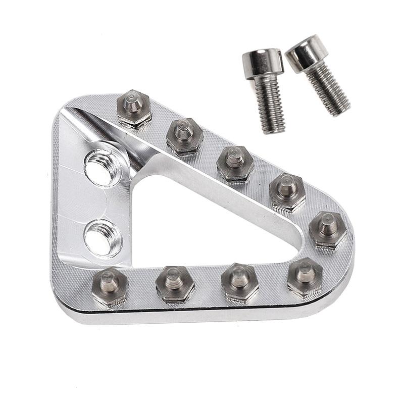 Motorcycle Cnc Rear Brake Pedal Step Plate Tip For Exc Xcw Excf 125-530 Tc Te Fe 2008- 2016 Mx Motocross Access