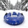 Inflatable Snow Sled with Handles Thickened Winter Inflatable Snow Tube PVC Sledding Tube Winter Snow Sledding Toy