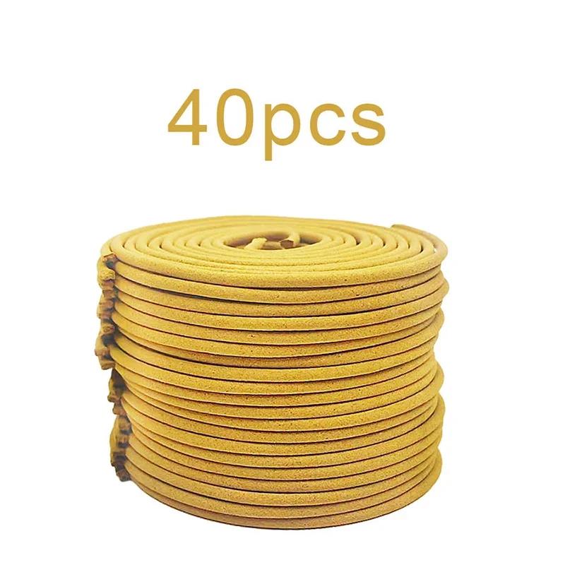 

40pcs Fragrance Incense Sticks, Spiral Shape, Lemon, Rose, Jasmine, Lavender, Orange, 3-4 Hours Burn Time, Mild Fragrance 4