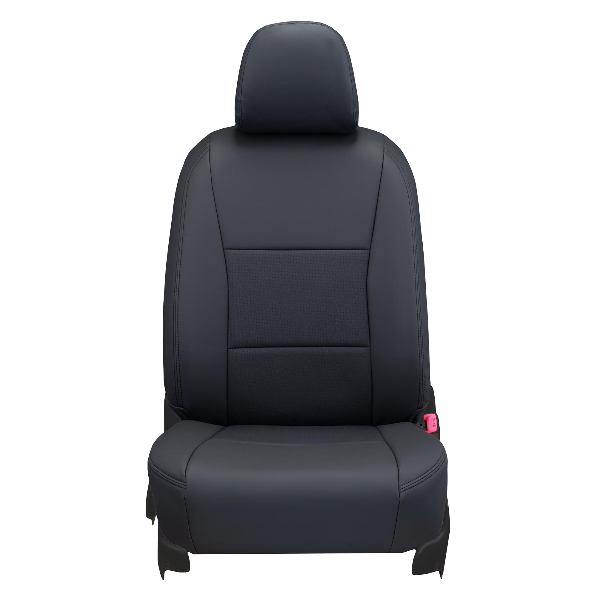 

COVERKING Full Set of Seat Covers for Toyota Every Wagon DA17W Scrum Wagon NV100 Clipper Rio and Town Box DS17W Dimple Black (2015/2-2024/2), DG17W, чёрный