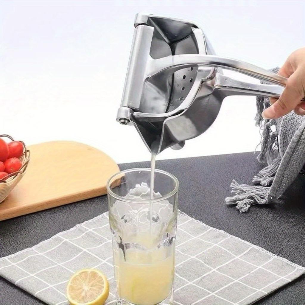 Durable Aluminum Manual Citrus Juicer - Perfect For Oranges, Lemons & More | Essential Kitchen Gadget Portable Juicer