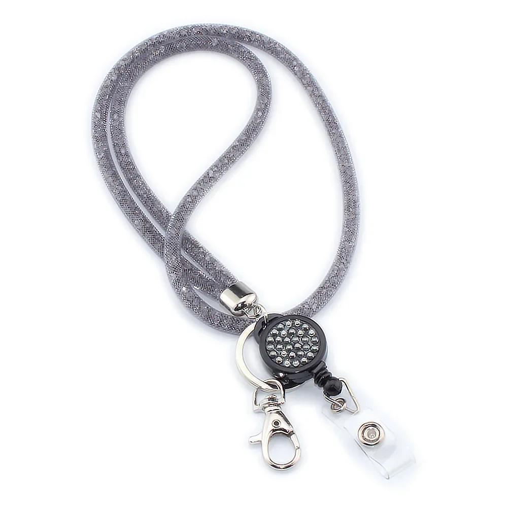 Fashion Women Neck Strap Key Card Holder Lanyard Work Badge Gym ID Card Holder Doctor Nurse Card Cover Lanyard