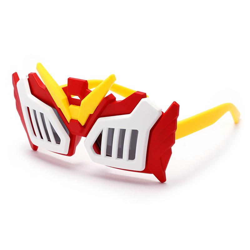 

Childrens Cartoon Armor Fighter Sunglasses With Polarized Tac Lenses For Outdoor Play And Parties красный