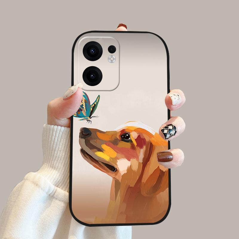 Cartoon Case For Oppo Reno13 F Shockproof Soft Silicone TPU Phone Cover For Oppo Reno 13 F 13F 4G 5G Coque Reno13F Fundas Capa