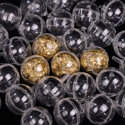 50Pcs Clear Chocolate Box Truffle Liner Flower Candy Box Bouquet Chocolate Ball
