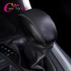 Leather Car Gear Head Shift Knob Cover Gear Shift Collars for Toyota RAV4 RAV 4 XA50 MK5 2019 - 2025 Accessories