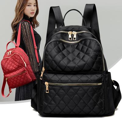 Casual Large Capacity Backpacks for Women Oxford Travel Pack Knapsack Female Student Book Bag