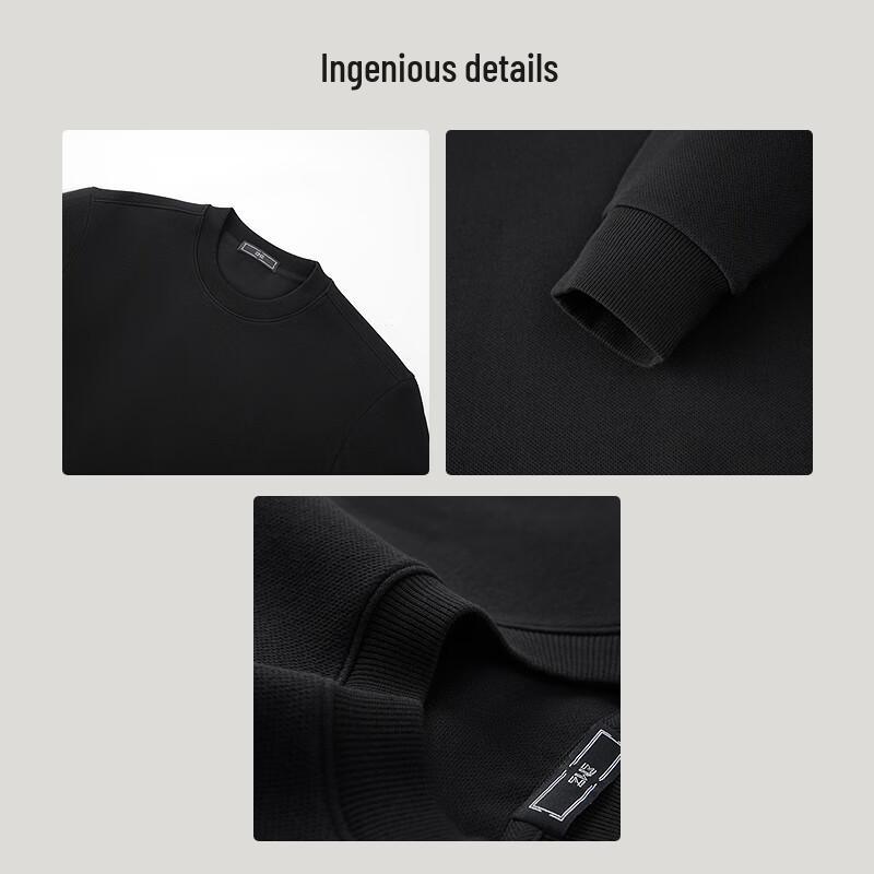 Erdos EMZ Men's Autumn Casual Crew Neck Sweatshirt