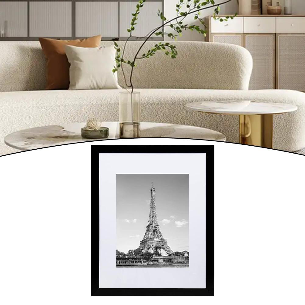 12 X 16 Inch Photo Frame with Cardboard Backing PVC Material Allowing Easy Horizontal or Vertical Photo Showcasing