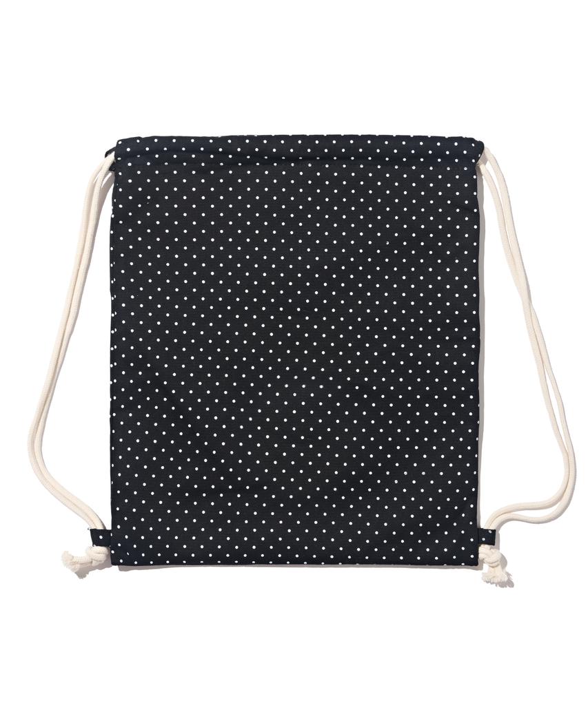 Roidesrois Sweet Dot String Gym Sack (Black)