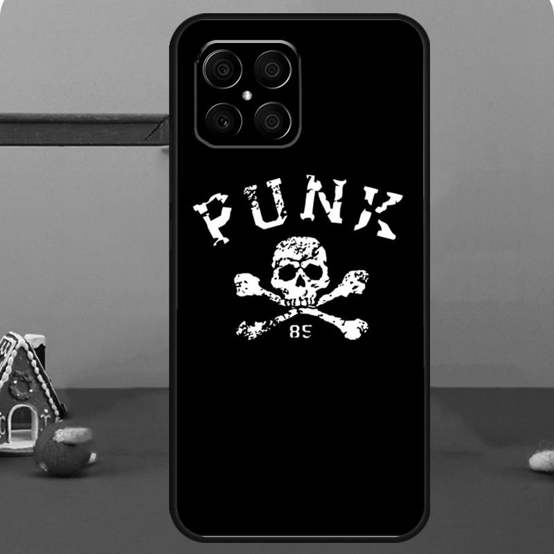 Punk Rock For Huawei P30 P60 Pro P20 P40 P50 P Smart Z Nova 5T Honor 70 50 X8 X9a Magic 5 Lite Case