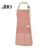 Waterproof Kitchen Apron Cotton Linen Striped with Pocket Breathable Oil-proof Pockets Adjustable Men Women Chef Cooking Baking Sleeveless Bib