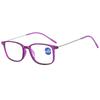 Ultra-light Blue Light Blocking Cat-Eye Reading Glasses for Men & Women, HD Resin Frame, Lightweight & Fashionable.