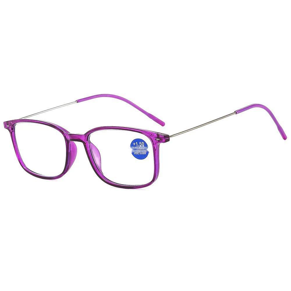 Ultra-light Blue Light Blocking Cat-Eye Reading Glasses for Men & Women, HD Resin Frame, Lightweight & Fashionable.