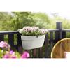 ELHO Balconnière Vibia Campana Easy Hanger Large - 7,5 L - 46 x 24 x 26,5 cm - Blanc Soie