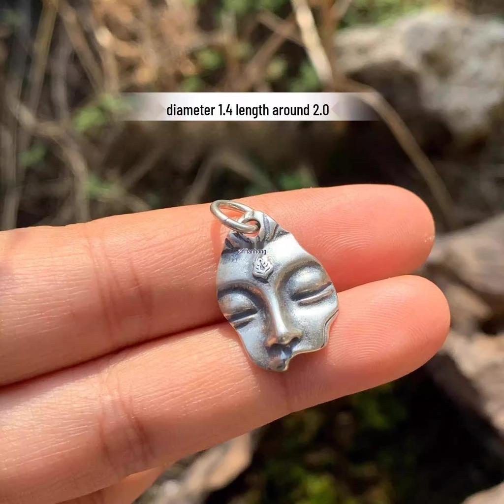 Guanyin Buddha Anhänger: Friedlicher Schutz, Vielseitiges Retro-Accessoire