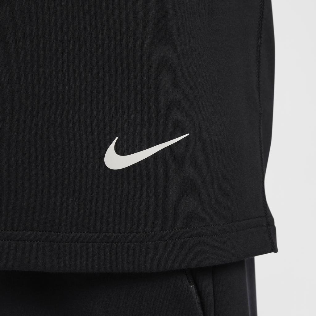 Nike Primary Dri-Fit Logo Quick-Dry Breathable Round Neck Long Sleeve T-Shirt Men Tops Black HQ4736010