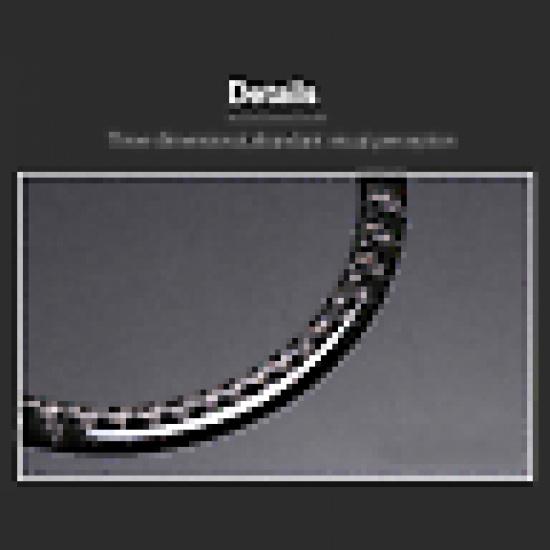 3Pcs Carbon Fiber Front Reading Light Panel Cover Trim For Mazda RX-8 2004-2008