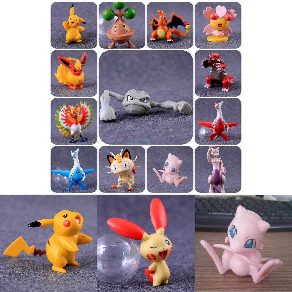 Pokmon Action Figures Pvc Collectibles Detailed 5-8cm Featuring Popular Characters