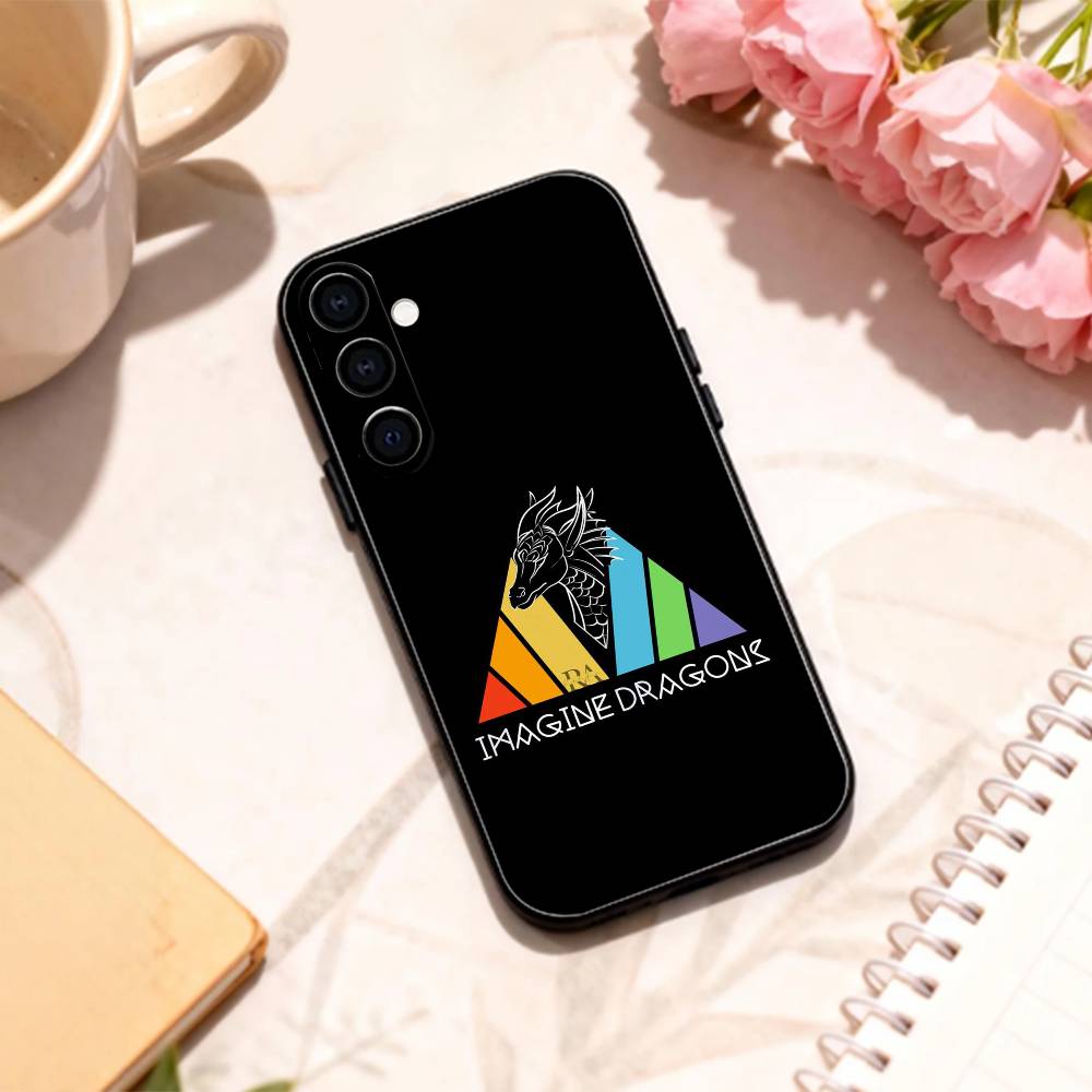 COOL BAND I-Imagine Dragons   phone Case For Samsung Galaxy A73,A72,A71,A70,A53,A52,A51,Others Soft Black Shell
