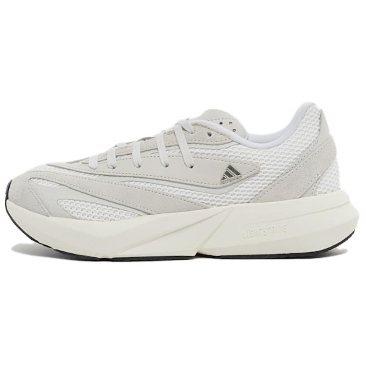 New Adidas Lightstride Crystal White Cloud White Grey One Women's JH6958