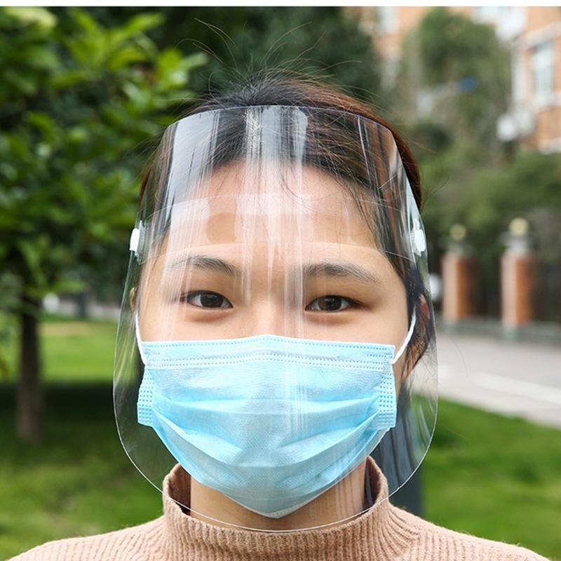 Creative Oil-Splash Proof Mask Cooking Transparent Face Protective Shield Kitchen Gadget