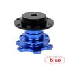 Universal Steering Wheel Quick Release Hub Boss Kit Wheel Hub Adapter For 6 Hole Steering Wheel Hub
