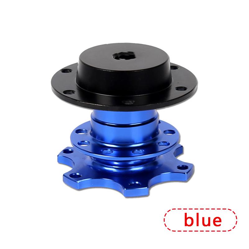 Universal Steering Wheel Quick Release Hub Boss Kit Wheel Hub Adapter For 6 Hole Steering Wheel Hub