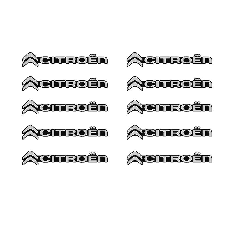 Car Audio Speaker Emblem Logo 3D Badge Stickers For Citroen C3 C5 AIRCROSS C5X C4 Cactus e-C4 X e-C3 Berlingo C-Elysee C-Crosser