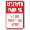 Custom Metal Sign Personalized Wall Art Decor Aluminum 20x30 cm