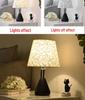 Modern LED Dimmable Bedside & Study Lamp with Eye Protection and Remote Control