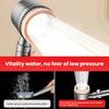 5 Function Bathroom Handheld Brushed Shower Head with Stop Button Spa Filter Showerhead Easy Cleaning Shower Nozzle Sprayer