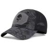 Unisex Skull Embroidery Lable Breathable Baseball Caps Summer Spring and Autumn Outdoor Adjustable Casual Hat Sunscreen Hat