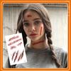 Halloween Makeup Tattoo Stickers Wound Tattoo Stickers Simulation Scar Tattoo Knife Waterproof Tattoo Sticker Horror Realistic