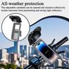 Motorcycle Phone Mount Biking Sun Hat Bracket Waterproof Mobile Phone Mount For Women Men Riding Motorcycles Bicycles Scooters