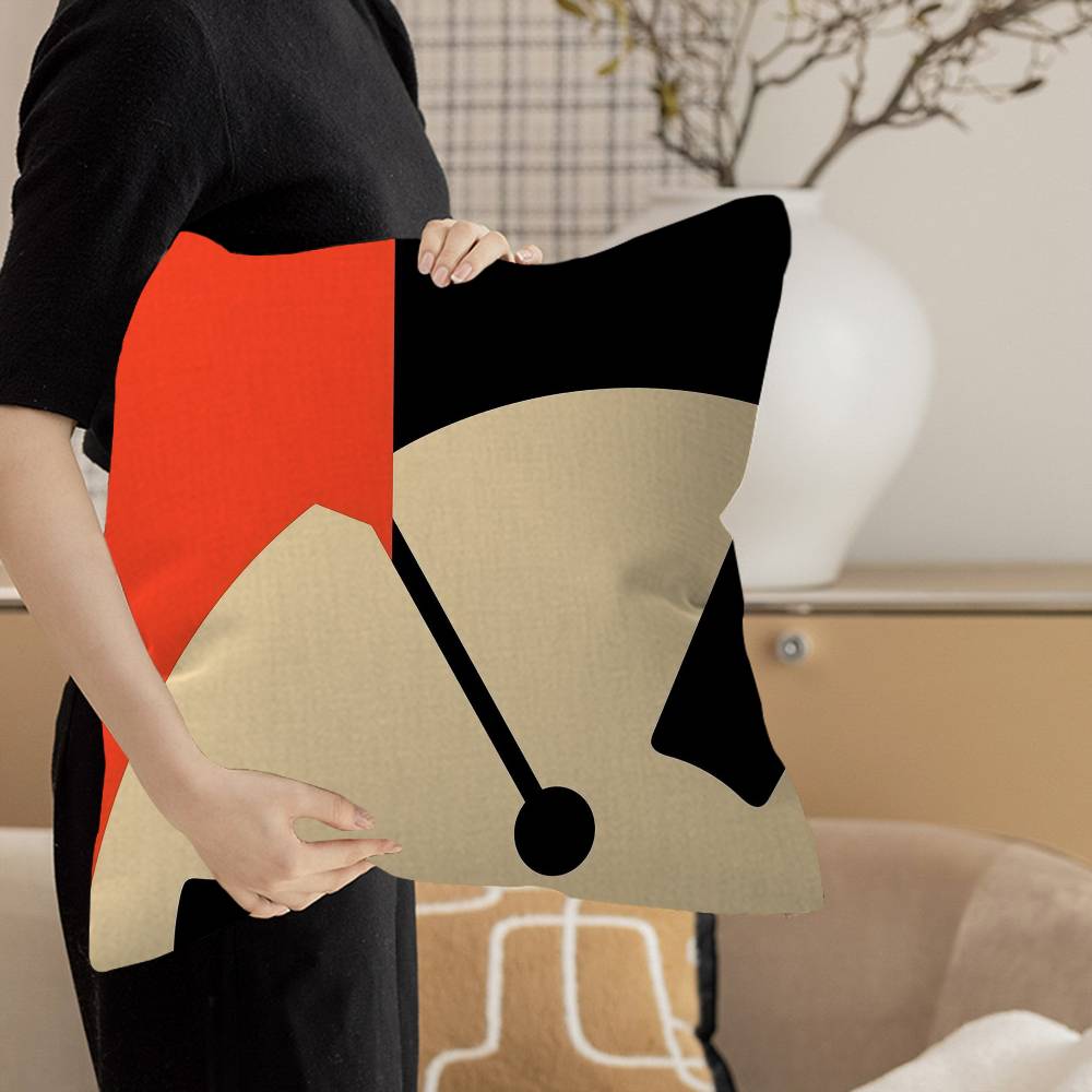 Mid Century Retro Vinyl Records Cushion Cover Car Throw Pillow Case For Sofa Car Christmas Gift 40x40cm 45x45cm