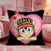 DDr Slumps Cute Anime Cushion Cover Premium Comfort Reversible Pillow Cove Two In One Design For Any Room  Car Interior