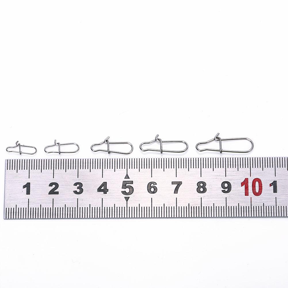 200pcs box Carp Fishing Snap Pin Connector Carp Fishing Link Rigs Sea Fishing Accessories