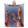 Nuovo Arrivo Marcus il Verme Robert Aiuto Coperte Morbido Pile Coperte Plaid Accoglienti Lavabili in Lavatrice