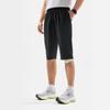 Li-Ning Fitness Series Sports Simple Solid Color Seven-Point Pants Casual Shorts Men Shorts Black AKQV005-2
