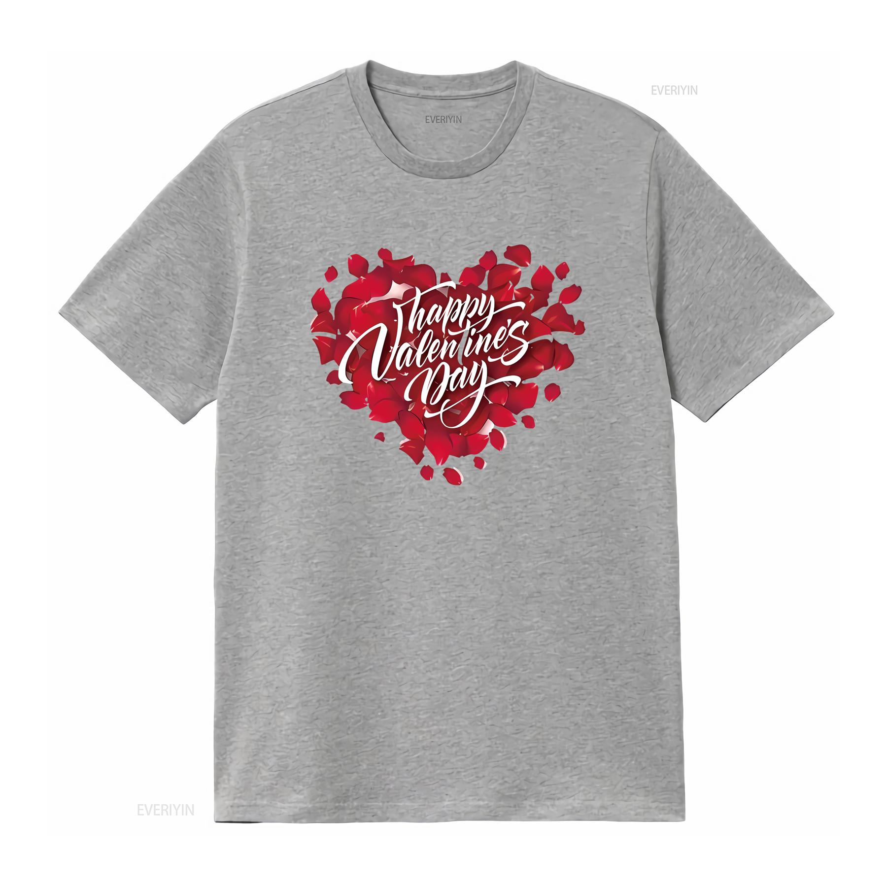 

Valentines Day On Rose Petalsmed Heart able Retro Men s T Shirt with Fun s for Parties and Holidays Black 2X Large vintage S
