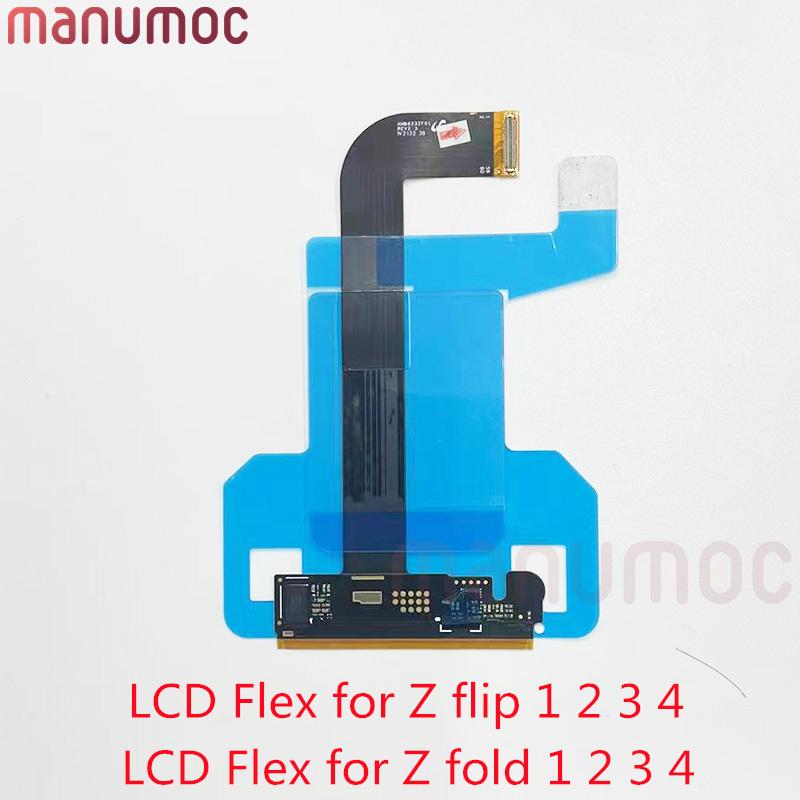 LCD Touch Screen Image Flex Cable For Samsung Z Flip 3 4 F7000 F7070 F7110 F7210 Z Fold W20 W21 W22 W23 F9000 F9160 Phone Repair