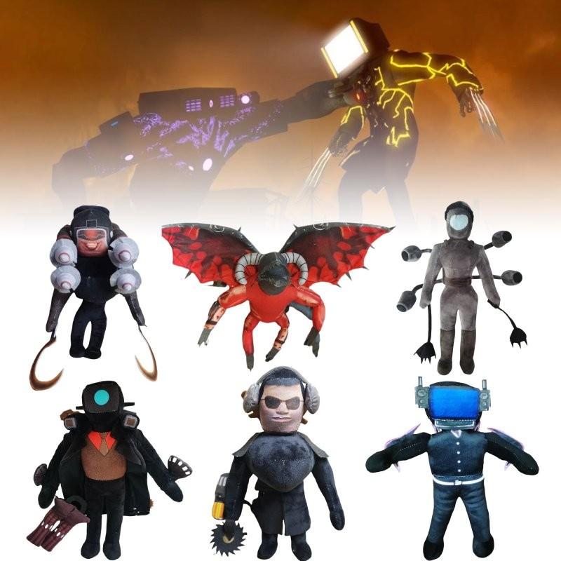 Adorable Skibidi Toilet Plush Toy Soft And Cuddly Cartoon Character Doll Collection