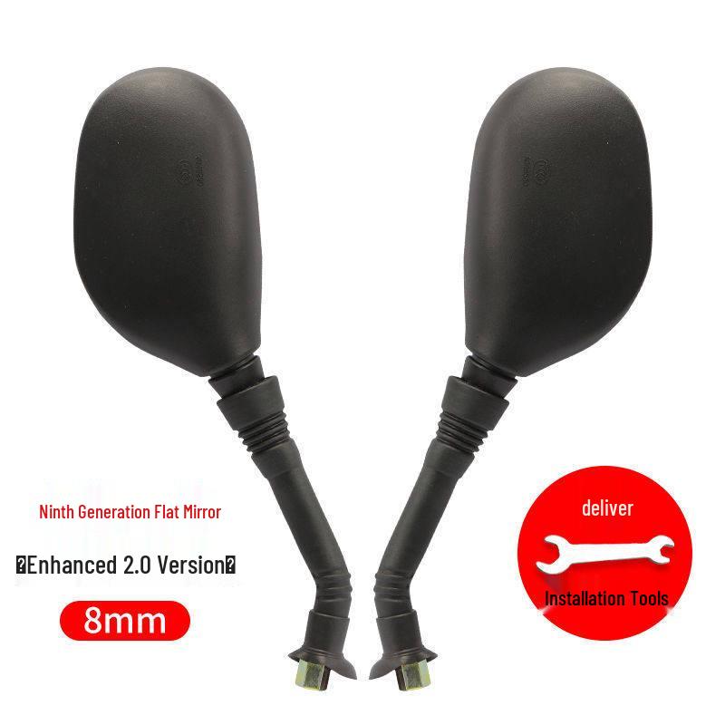Universal Electric Motorcycle Convex Rearview Mirror for Yadea & Aima Three-Wheelers