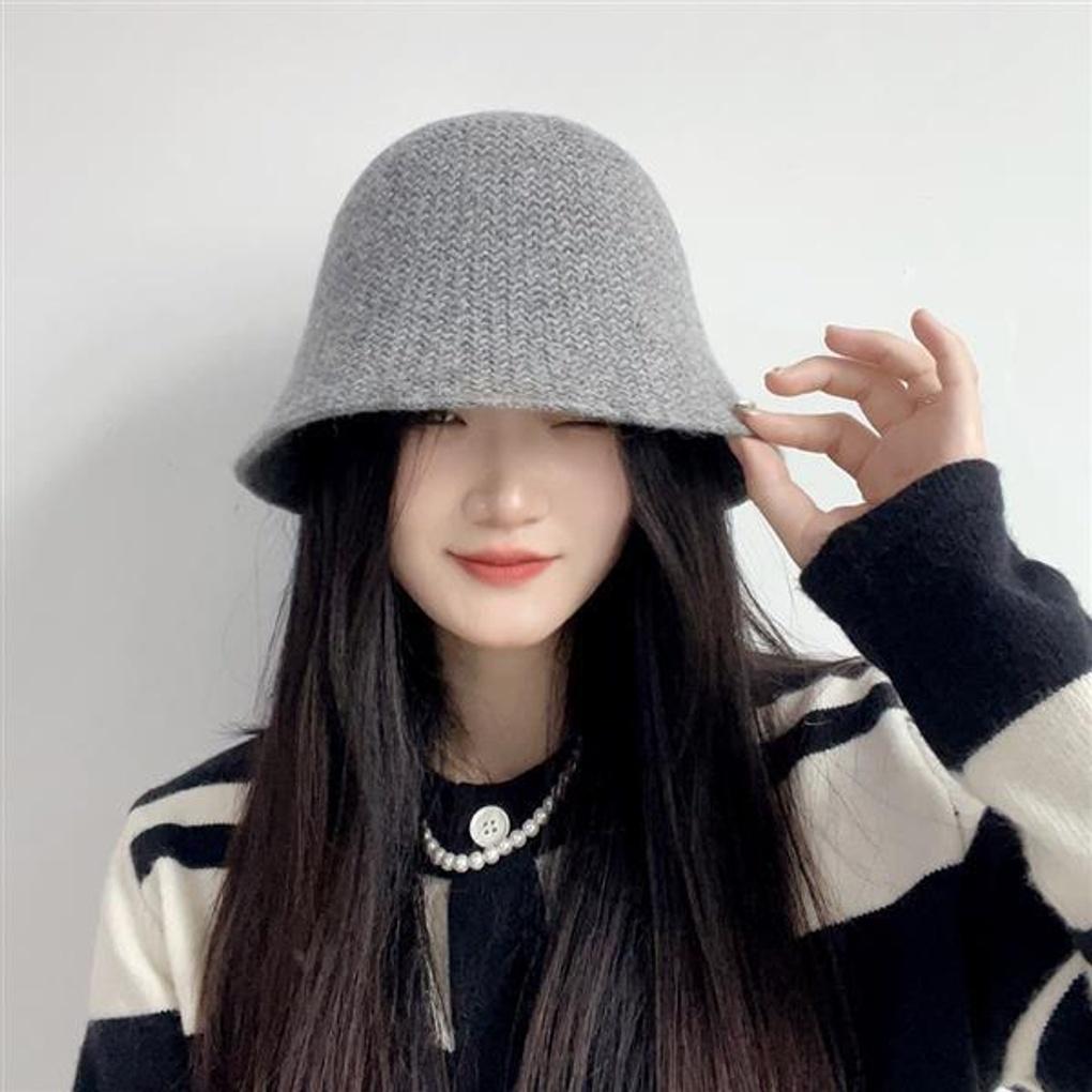 Halo Wool Bucket Hat (Gray)