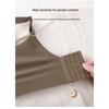 Plus Size Beauty Back Lift Up Bra, Seamless Wireless Push Up Side Support Hook Closure Bra