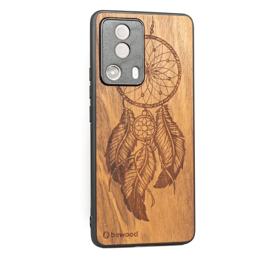 Bewood Xiaomi 13 Lite Wooden Case Dreamcatcher Imbuia