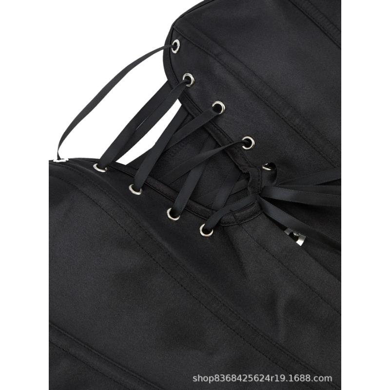 New European and American Tummy-tightening, Breast-supporting  Waist-slimming Corset  Tube Top, Palace Shapewear Sexy Bone Garment