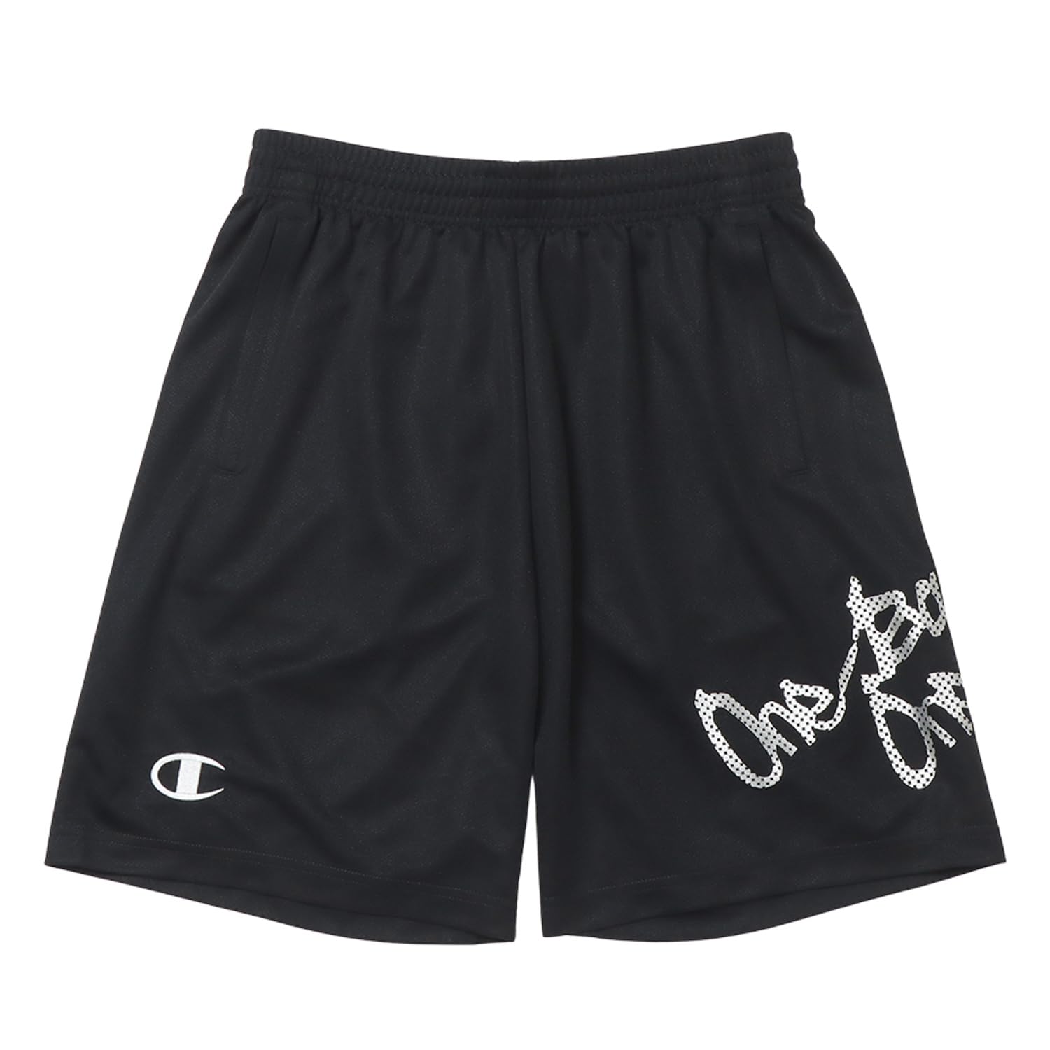

Shorts Quick Dry Graphic Print Shorts Basketball XL [Champion] C3-ZB520 Men s Black/Silver